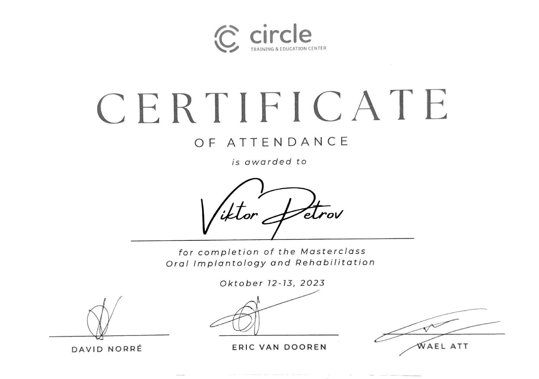 Cours tissus mous et implants Dr Viktor Petrov